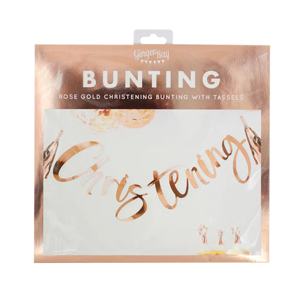 Rose Goldene Taufe Party Girlande Taufe 1.5m