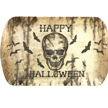 Halloween Totenkopf Tablett 39cm