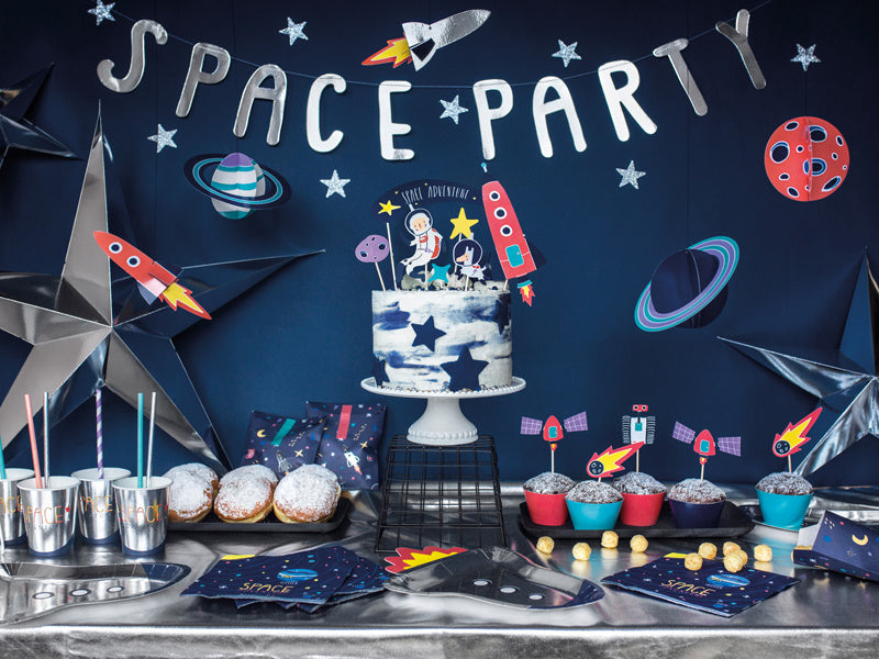 Space Party Teller 29,5 cm 6 Stk