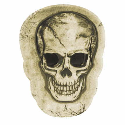 Halloween Tablett Skelett 25cm