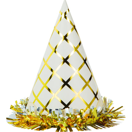 Partyhüte Eiswaffel 8 Stk