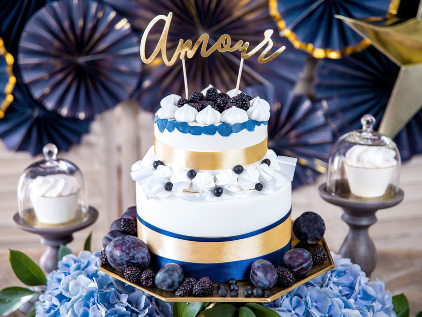 Satinband Königsblau 38mm 25m