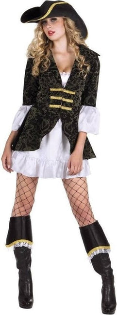 Piratenanzug Damen Schwarz