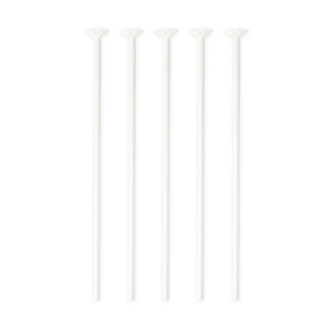 Ballonstäbchen Papier 40cm 10 Stk