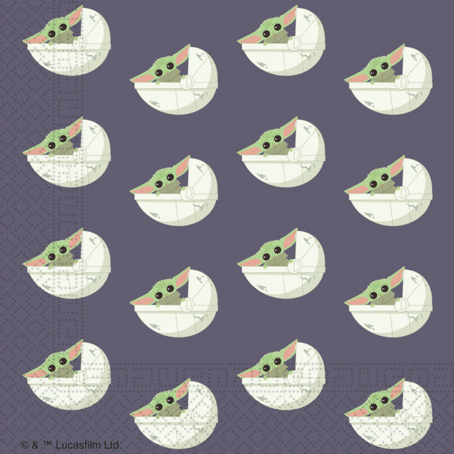 Star Wars Servietten Baby Yoda 20 Stk