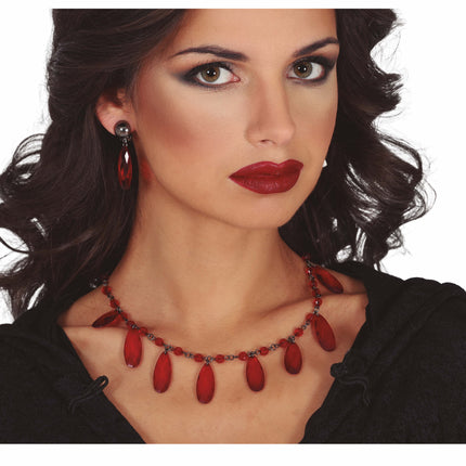 Rotes Accessoire-Set Rubin