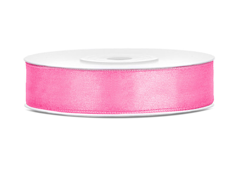 Satinband Rosa 12mm 25m