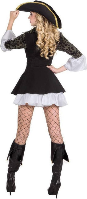 Piratenanzug Damen Schwarz
