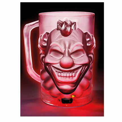 Halloween Tischdekoration Licht Clown 10cm