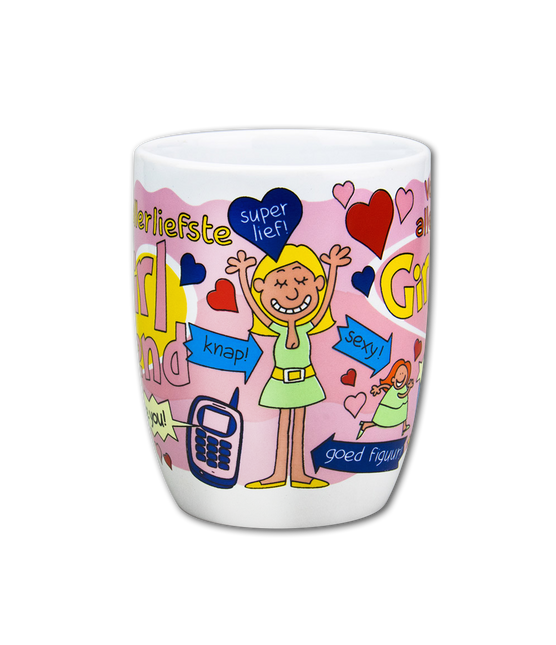 Becher Girlfriend 12cm