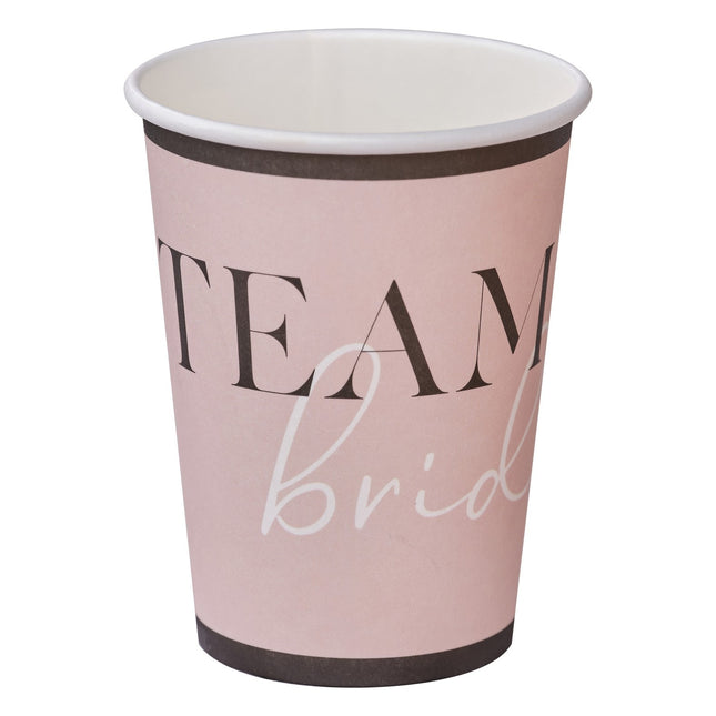 Becher Team Bride 266ml 8 Stk