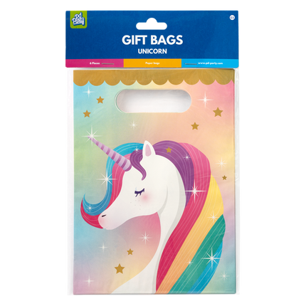 Einhorn Sharing Bags Bunt 6Stück