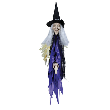 Halloween Puppe Hexe 60cm