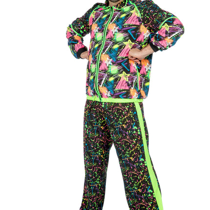Trainingsanzug 80s Neon