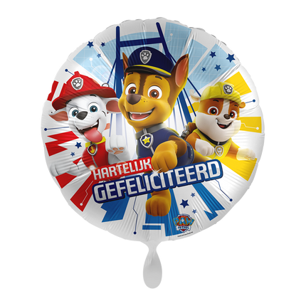 Paw Patrol Helium Ballon Leer 43cm
