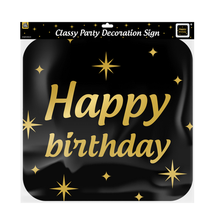 Happy Birthday Türschild 50cm