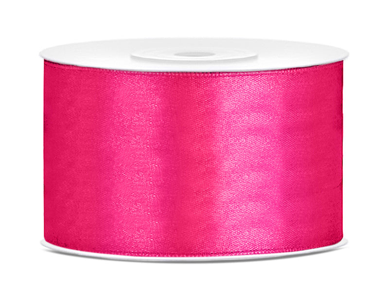 Satinband Fuchsia 38mm 25m