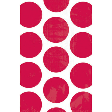 Weiße Sharing Bags Rote Punkte 10 Stk