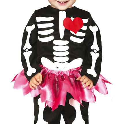 Skelett Halloween Kostüm Baby Tutu