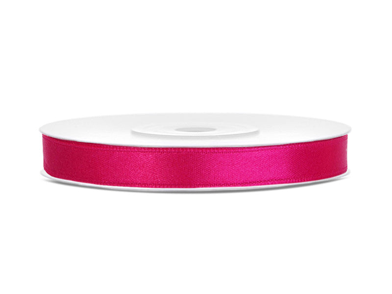 Satinband Fuchsia 6mm 25m