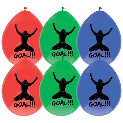 Ballons Goal 30cm 6 Stück