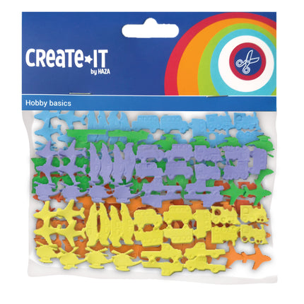 Schaumstoff Fahrzeugmischung 72 Stck