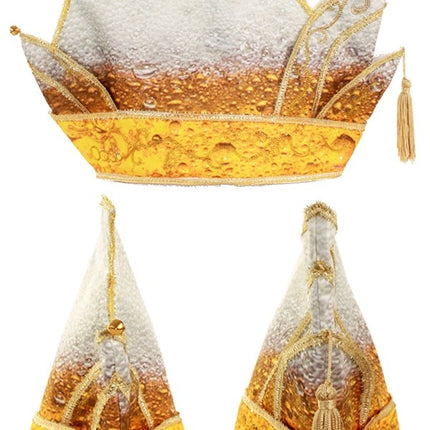 Prinz Pils Kappe Gold Galon Größe 63