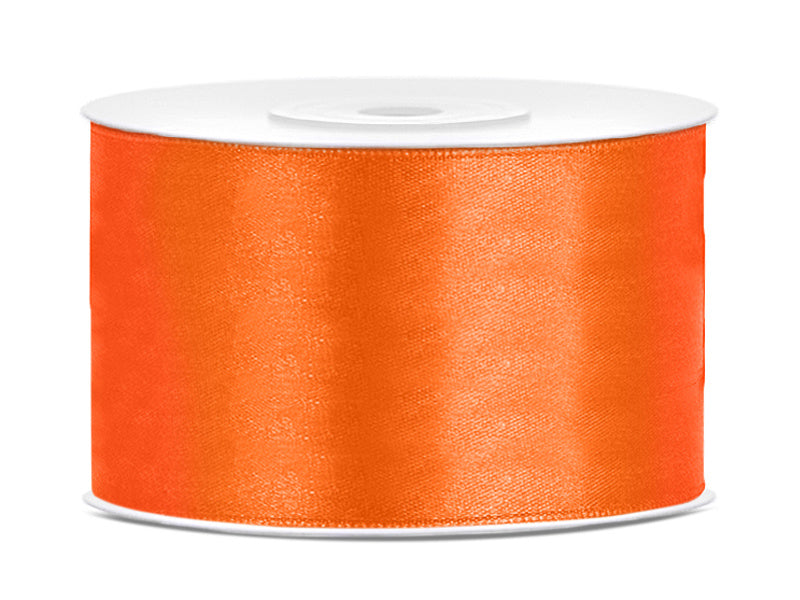 Satinband Orange 38mm 25m
