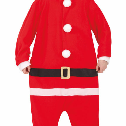 Weihnachtsmann Onesie Kind