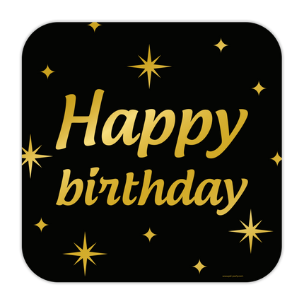 Happy Birthday Türschild 50cm