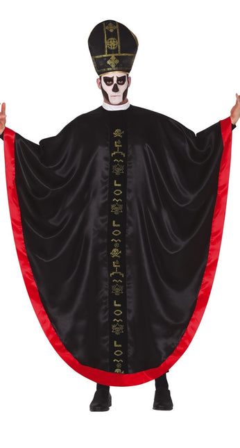 Satan Halloween Kostüm Männer Schwarz