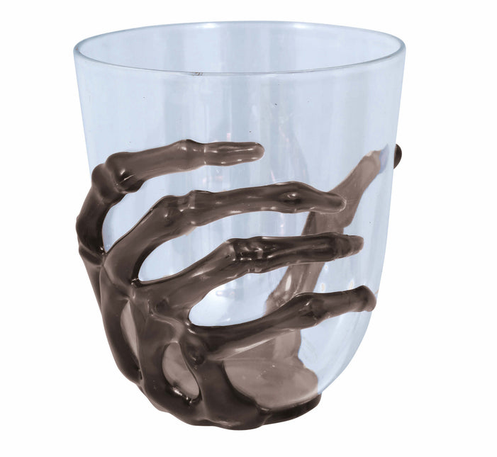 Glas-Skelett-Hand 9,5 cm