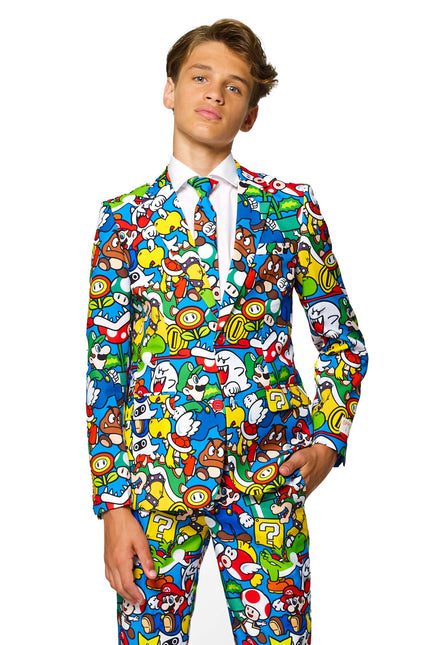 Super Mario Anzug Junge Teen <tc>OppoSuits</tc>