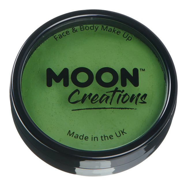 <tc>Moon Creations</tc> Pro Face Paint Kuchentöpfe Grasgrün 36g