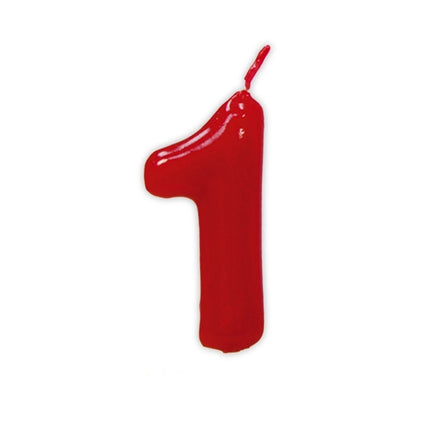 Rote Kerze 1 Jahr 5,5 cm