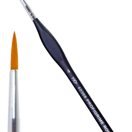 PXP Schminkbürste Rund Ergonomisch Profigrime Größe 4