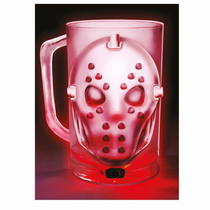 Halloween Tischdekoration Licht Maske 10cm