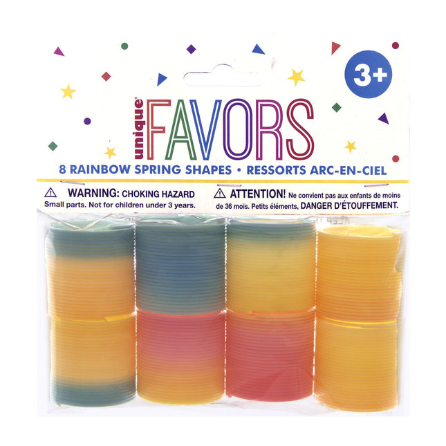 Breakout präsentiert Pedalfedern Regenbogen 4cm 8St