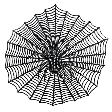 Halloween Tischsets Spinnennetz 38cm