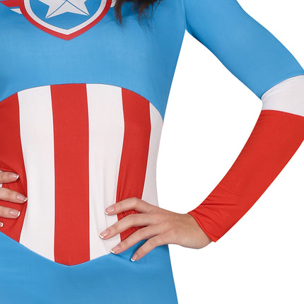 Captain Marvel Kostüm Damen