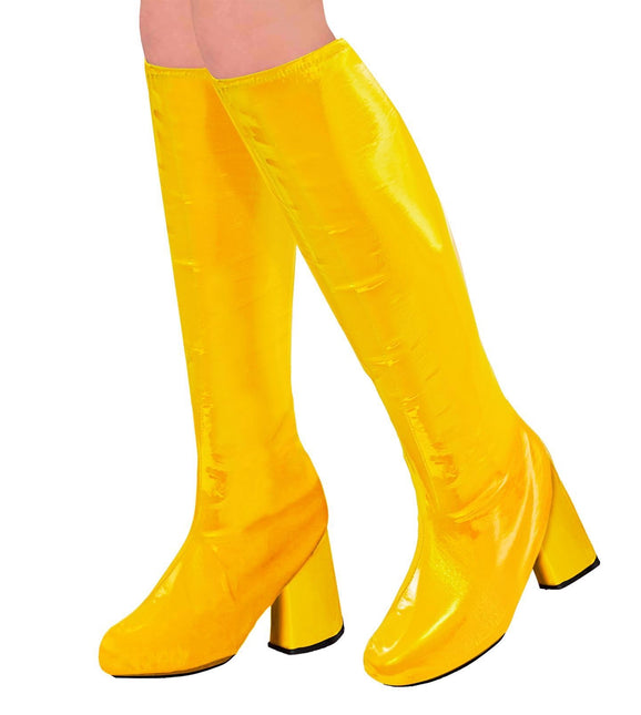 Gelbe Stiefelabdeckung