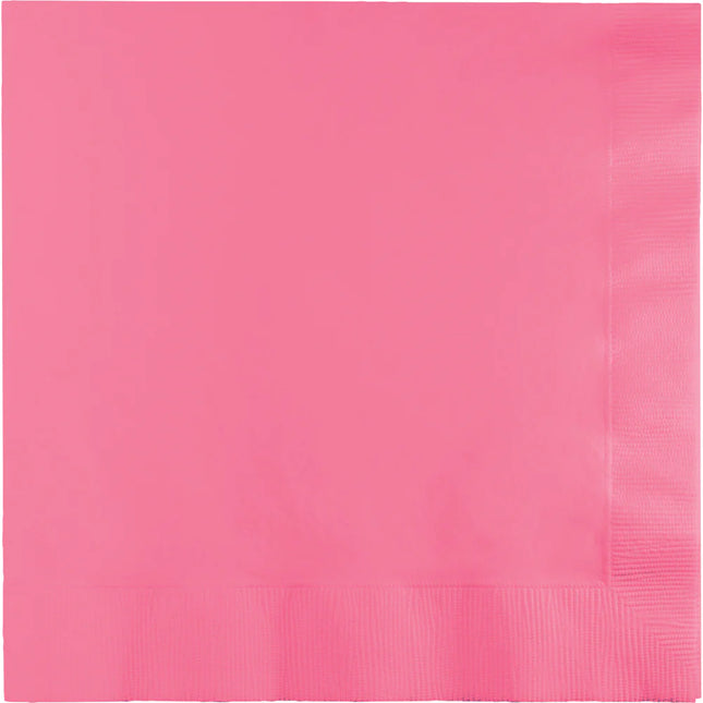 Rosa Servietten 3-lagig 33cm 50Stk