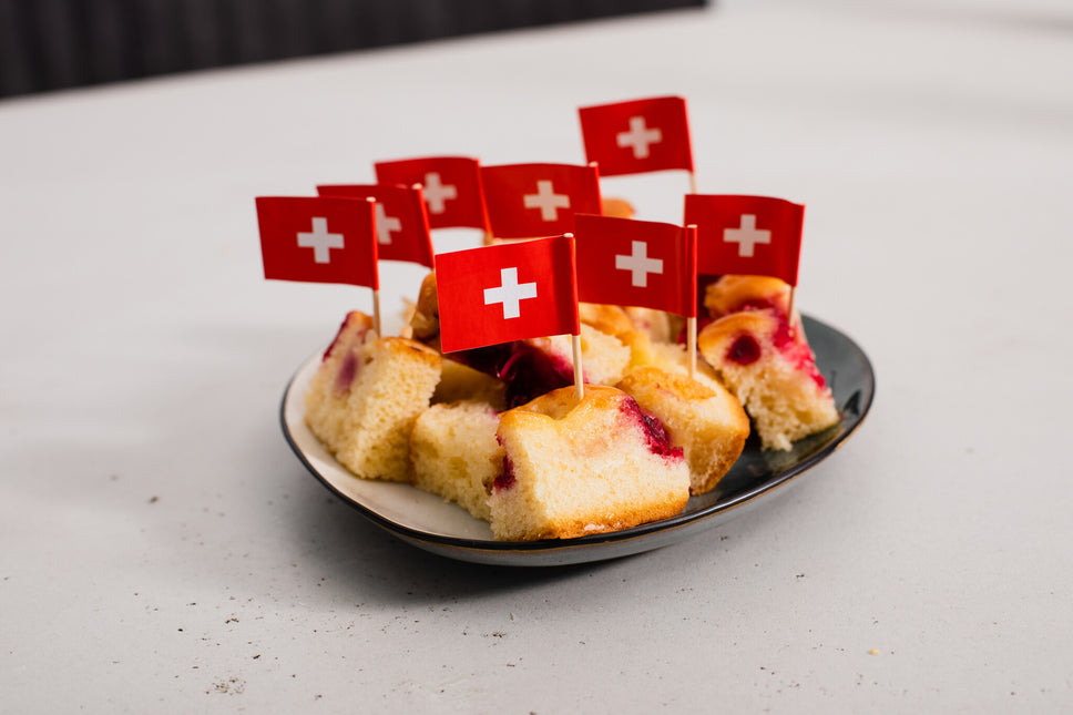 Schweiz Cocktailstäbchen Schweiz 6cm 50Stück