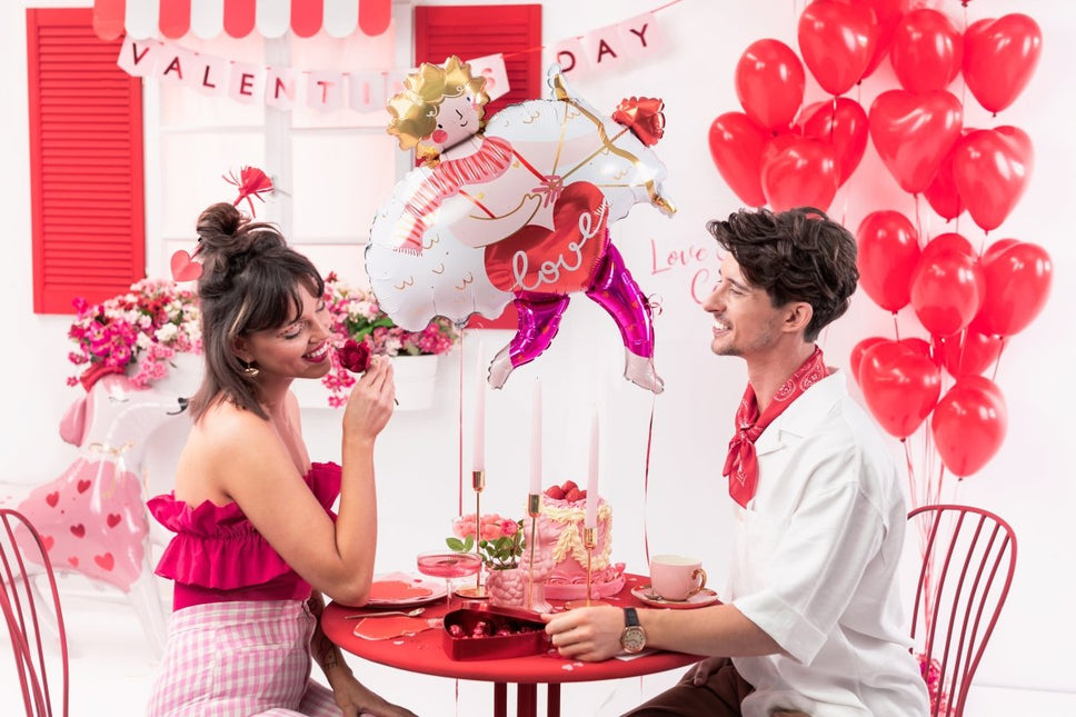Cupido Helium Ballon Leeg 99cm van Partydeco koop je bij Partywinkel