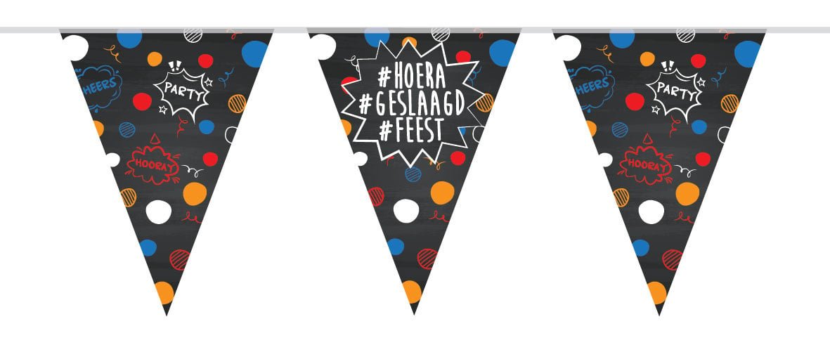 Geslaagd Slinger 10m van Haza Witbaard koop je bij Partywinkel