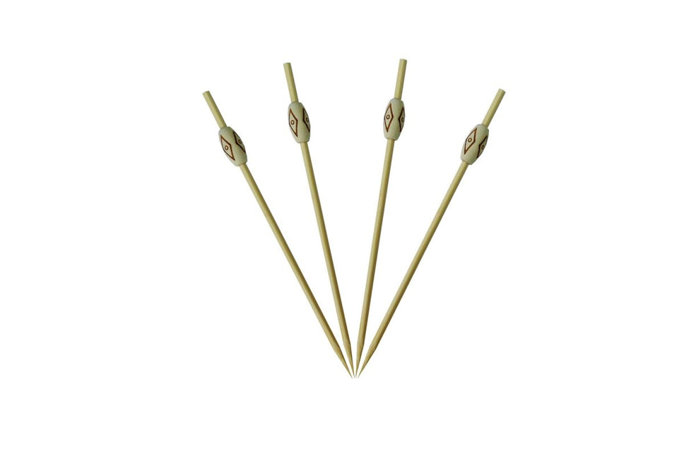 Groene Cocktailprikkers Hout 24st van Procos koop je bij Partywinkel