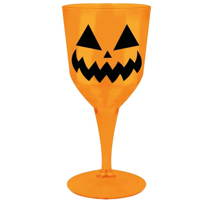 Halloween Beker Pompoen 19cm van Fiestas Guirca koop je bij Partywinkel