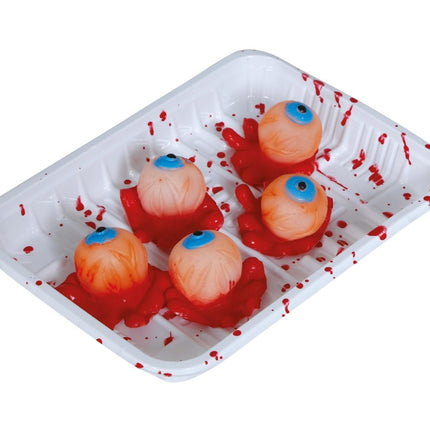 Halloween Dienblad Ogen 18cm van Fiestas Guirca koop je bij Partywinkel