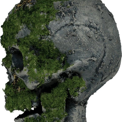 Halloween Kandelaar Doodshoofd Met Kaars 35cm van Fiestas Guirca koop je bij Partywinkel