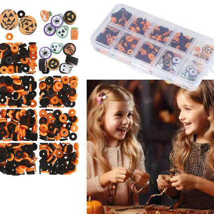 Halloween Knutselpakket Armbanden Maken Kralen van Fiestas Guirca koop je bij Partywinkel